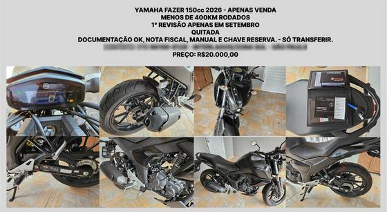 YAMAHA FZ15 FAZER CONNECTED ABS YAMAHA FZ15 FAZER CONNECTED ABS